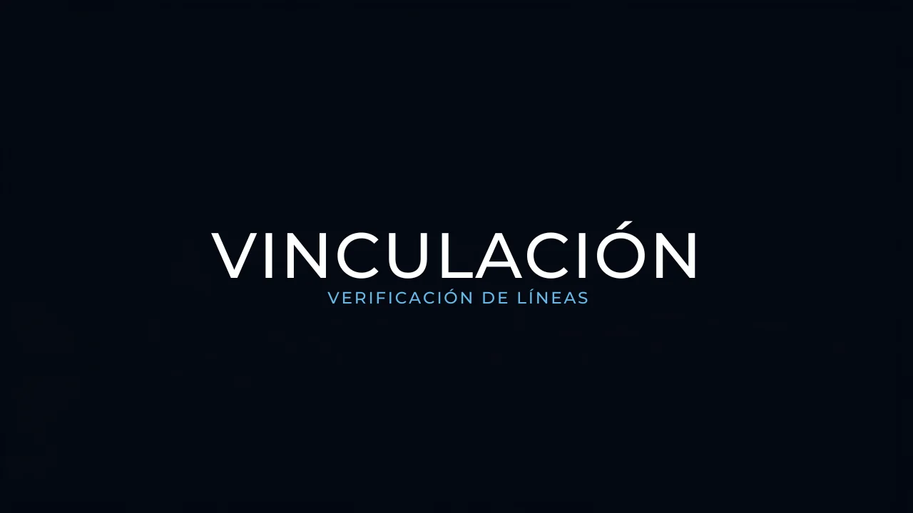 Verificador de Vinculación de Líneas